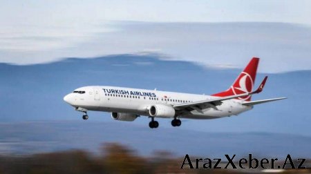 "Türk Hava Yolları"nın təyyarəsi tüstü sensoruna görə Bakı aeroportuna eniş etdi