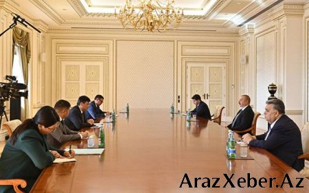 Prezident Qırğızıstan Nazirlər Kabinetinin sədr müavinini qəbul etdi
