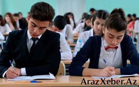 Bu gün orta məktəbi vaxtından əvvəl bitirmək istəyənlər imtahan verəcək