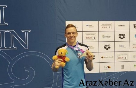 Paralimpiyaçımız Almaniyada gümüş medal qazandı