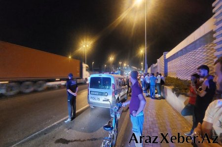 Bakıda qəzada piyada ölüb - FOTO