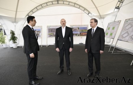 Gəncə şəhər stadionunun təməli qoyulub - FOTOLAR - YENİLƏNDİ