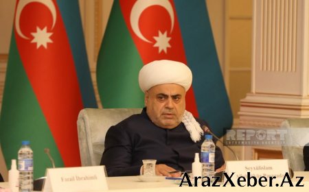 Allahşükür Paşazadə Azərbaycan xalqını Qurban bayramı münasibətilə təbrik edib