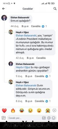 Azərbaycanda məmurun qulağını KƏSDİLƏR - FOTO