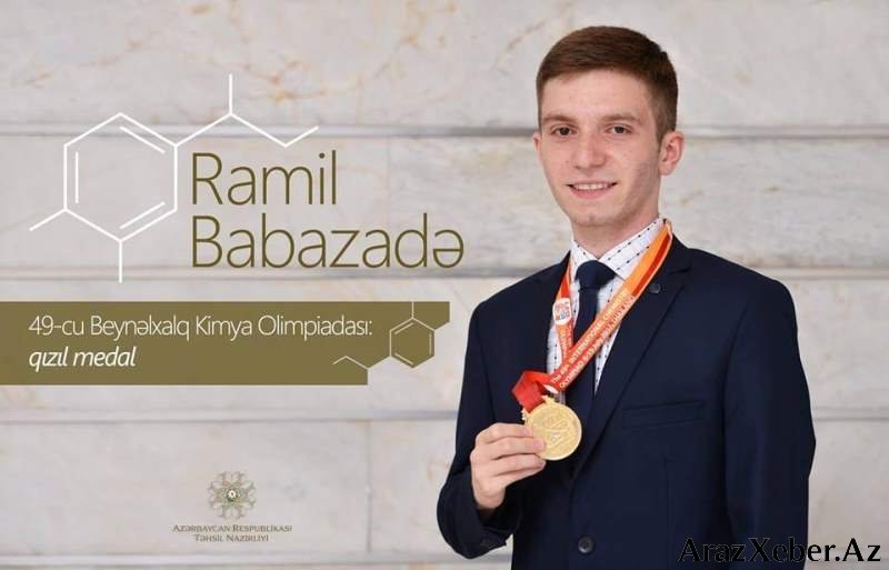 Azərbaycanlı olimpiadaçı 400 minlik təqaüd qazanıb