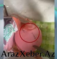 "Hacı Turqay" kolbasasında görün nə çıxdı-Foto