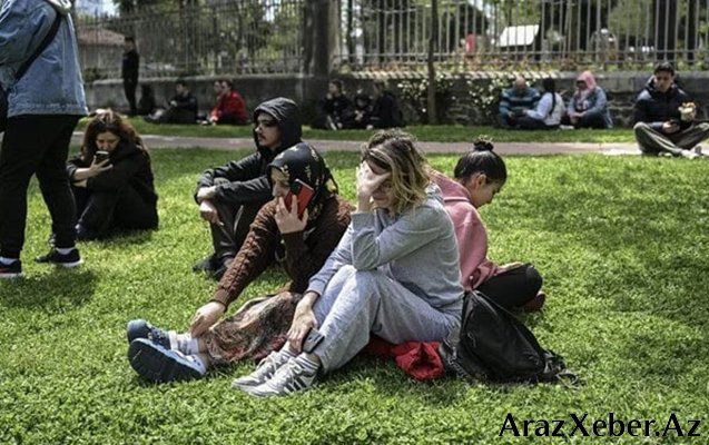 İstanbulda 1 saata 8 zəlzələ oldu - Yenilənib