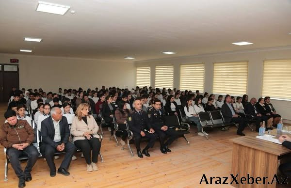 Sabirabad Rayon Polis Şöbəsinin təşkilatçılığı ilə "Narkomaniyaya və erkən nikaha yox deyək” mövzusunda tədbirlər keçirilib