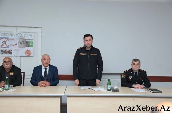 Sabirabad Rayon Polis Şöbəsinin təşkilatçılığı ilə "Narkomaniyaya və erkən nikaha yox deyək” mövzusunda tədbirlər keçirilib