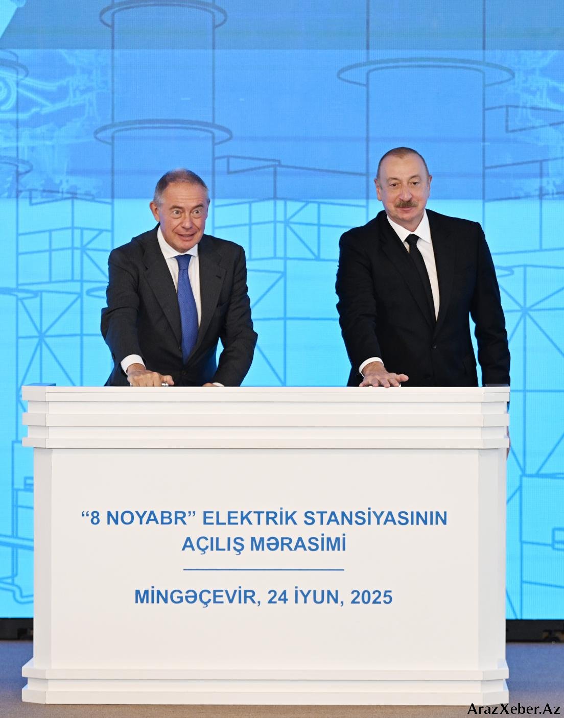 İlham Əliyev Mingəçevirdə “8 Noyabr” Elektrik Stansiyasının açılışında iştirak edib - YENİLƏNİB-2