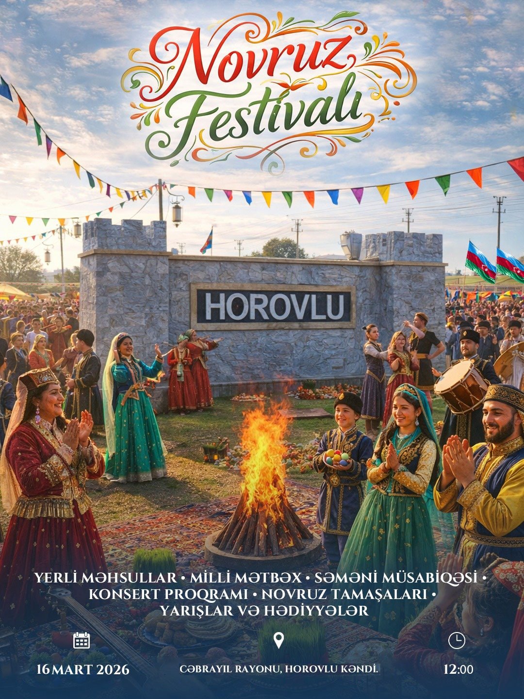 HOROVLUDA NOVRUZ FESTİVALI-Şərqi Zəngəzurda bayram...