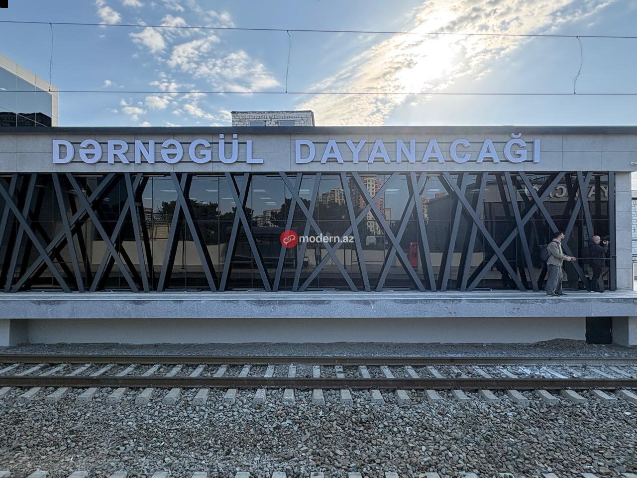 Dərnəgül dəmiryol stansiyası açıldı