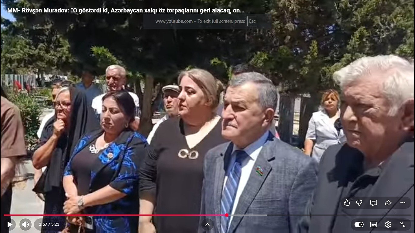 “Vətənpərvərlər Maarifləndirmə” İB-yi 18 iyunda Milli Qəhraman Mübariz İbrahimovun anım gününə həsr olunmuş tədbir keçirib