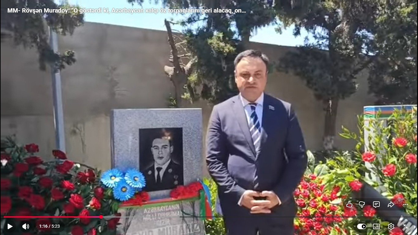 “Vətənpərvərlər Maarifləndirmə” İB-yi 18 iyunda Milli Qəhraman Mübariz İbrahimovun anım gününə həsr olunmuş tədbir keçirib